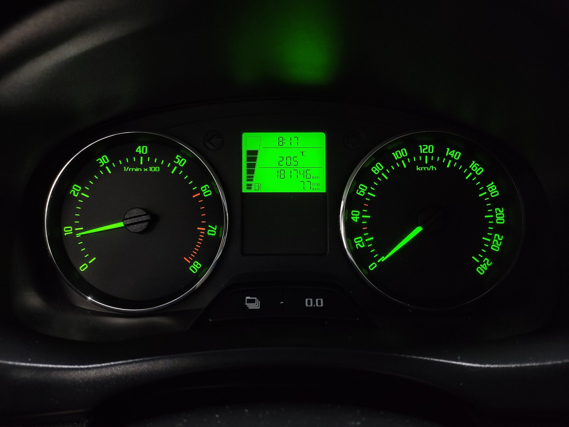 Skoda Fabia, II Рестайлинг 2011