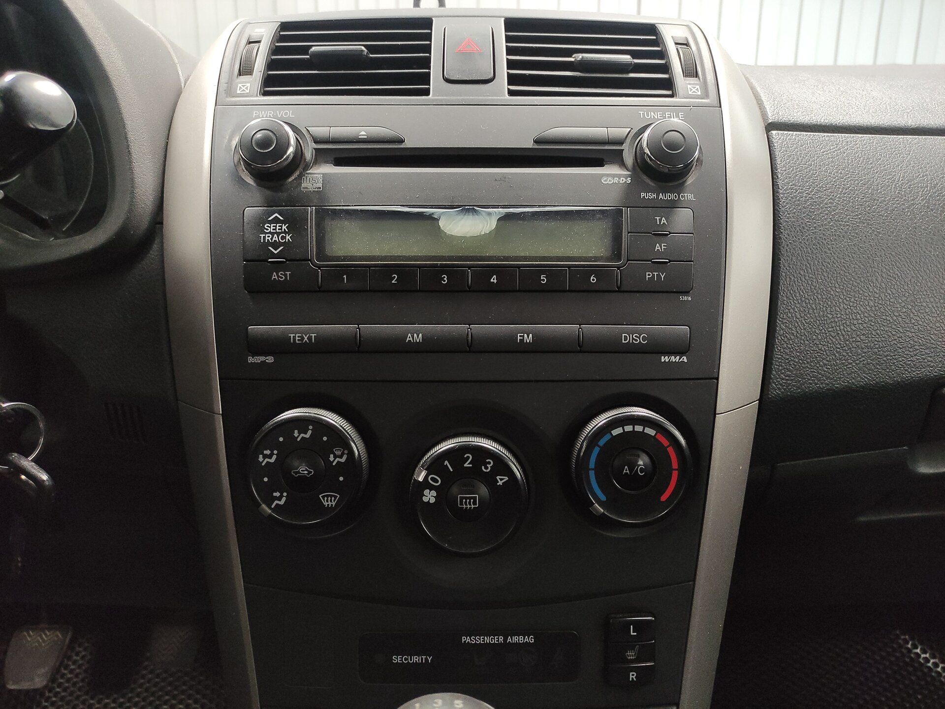 Toyota Corolla, X (E140, E150) 2007