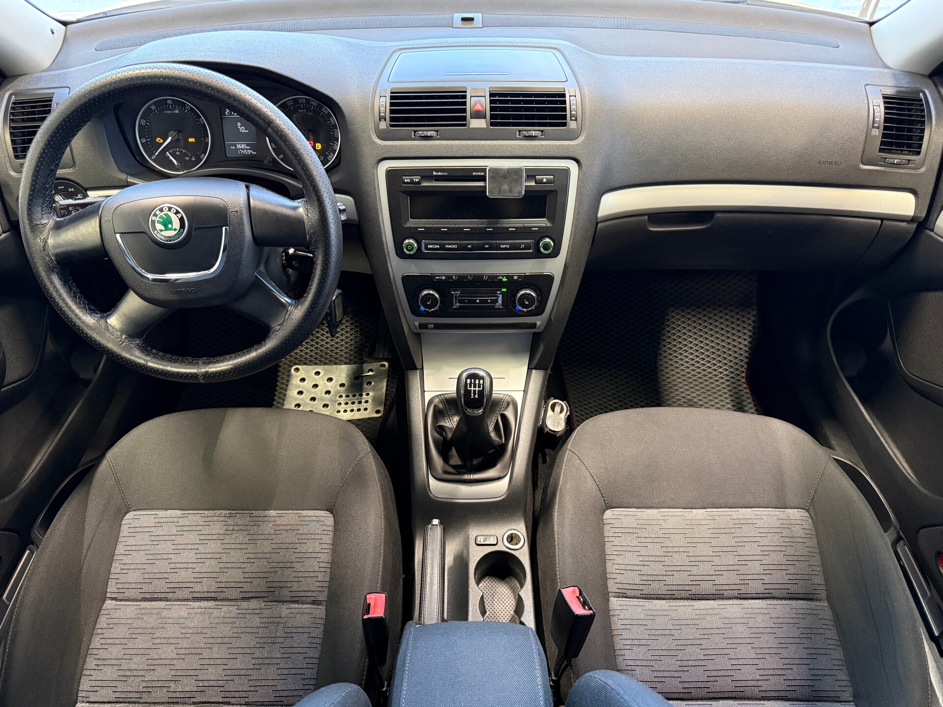 Skoda Octavia, II (A5) Рестайлинг 2012