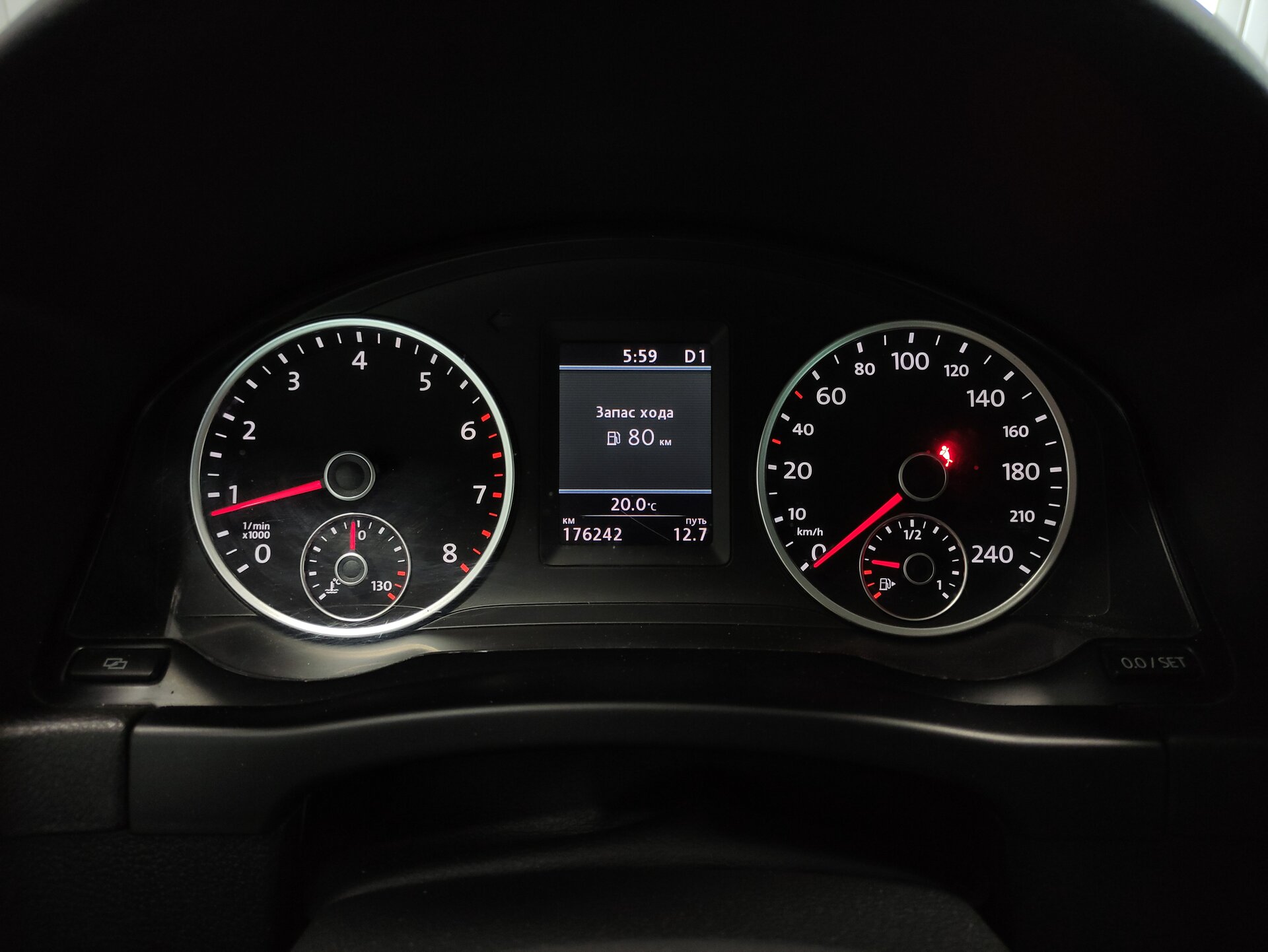 Volkswagen Tiguan, I Рестайлинг 2012