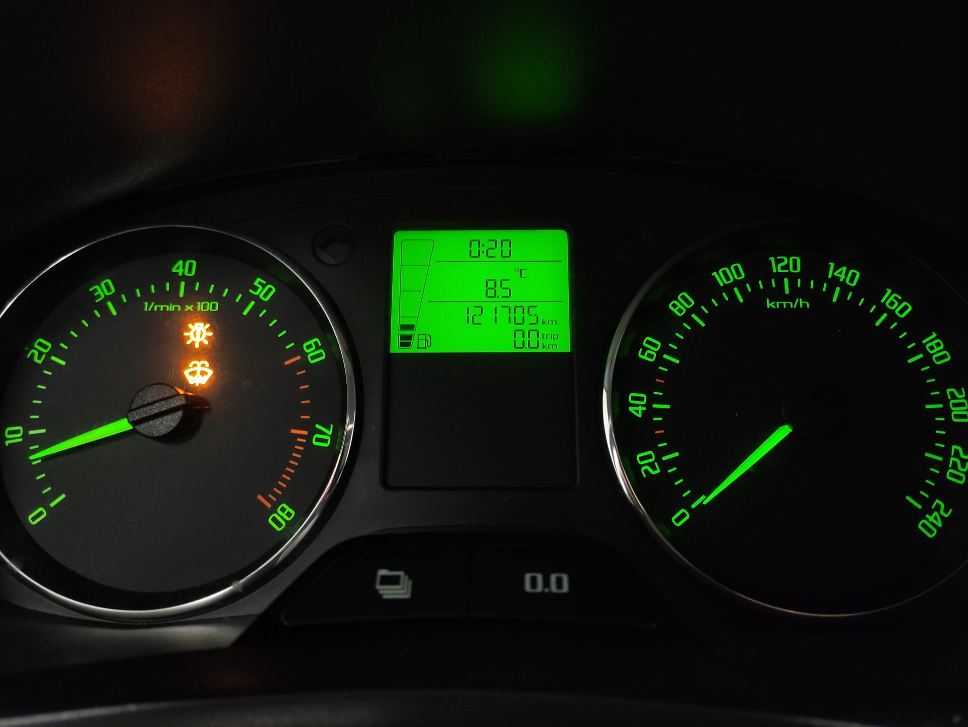 Skoda Fabia, II Рестайлинг 2012