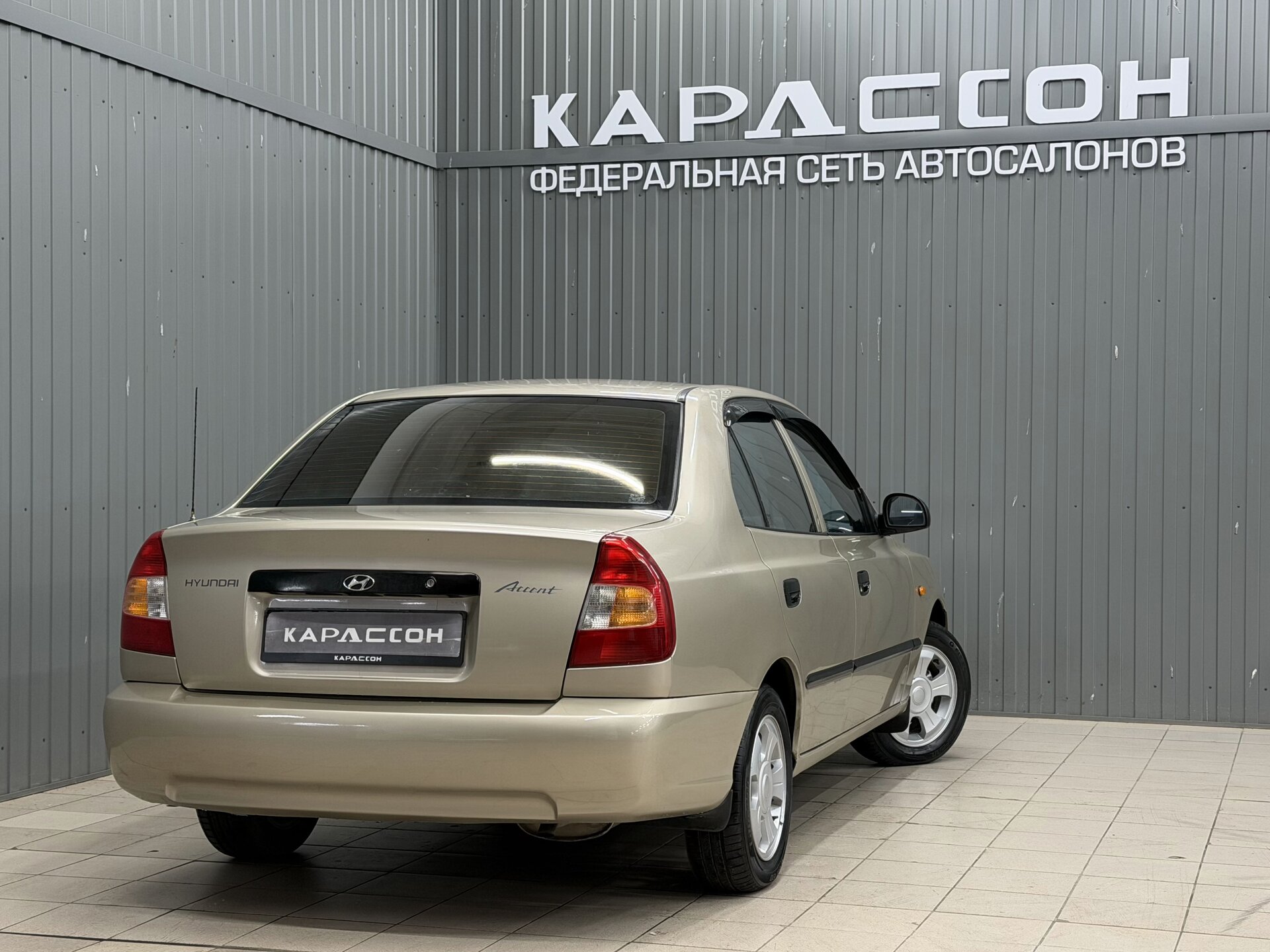Hyundai Accent, II Рестайлинг 2004