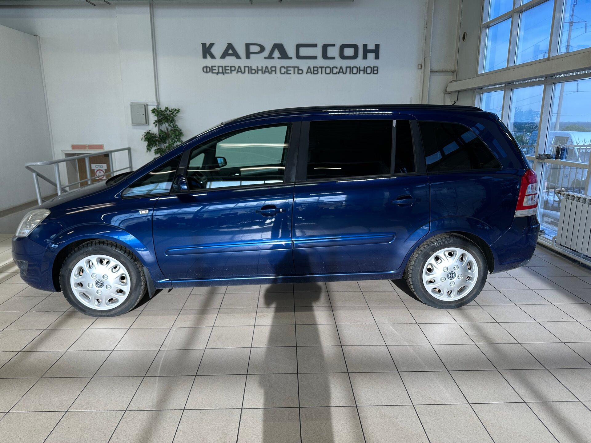 Opel Zafira, B Рестайлинг 2008
