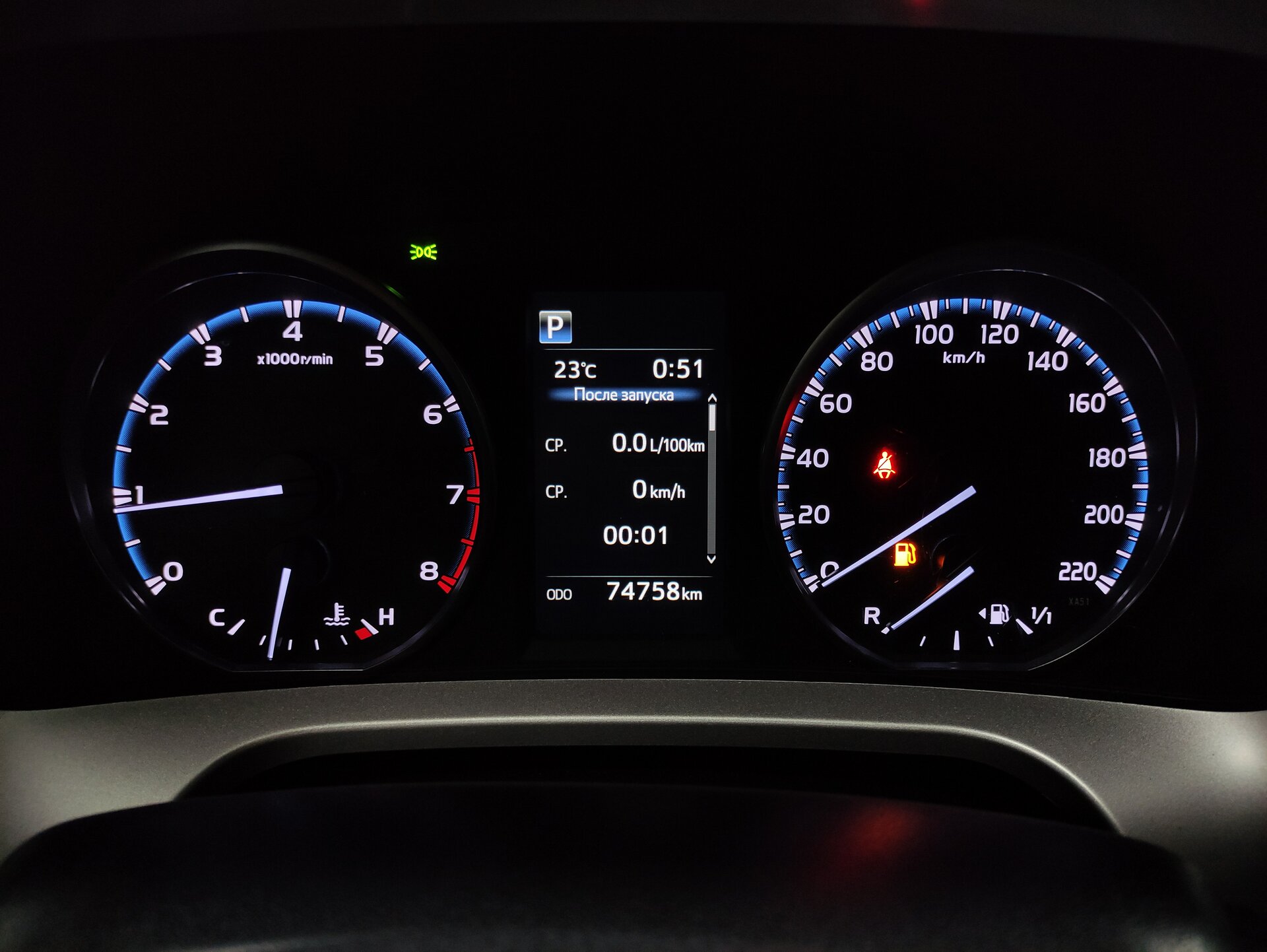 Toyota RAV4, IV (XA40) Рестайлинг 2019