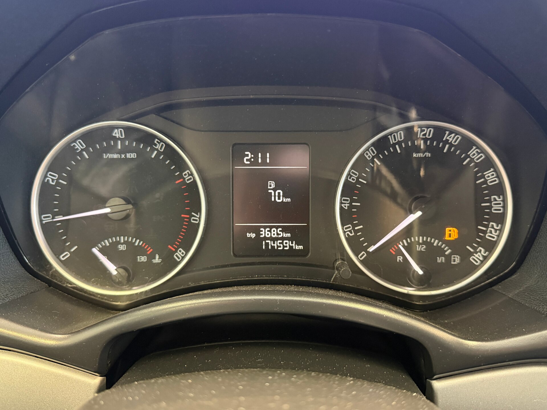 Skoda Octavia, II (A5) Рестайлинг 2012