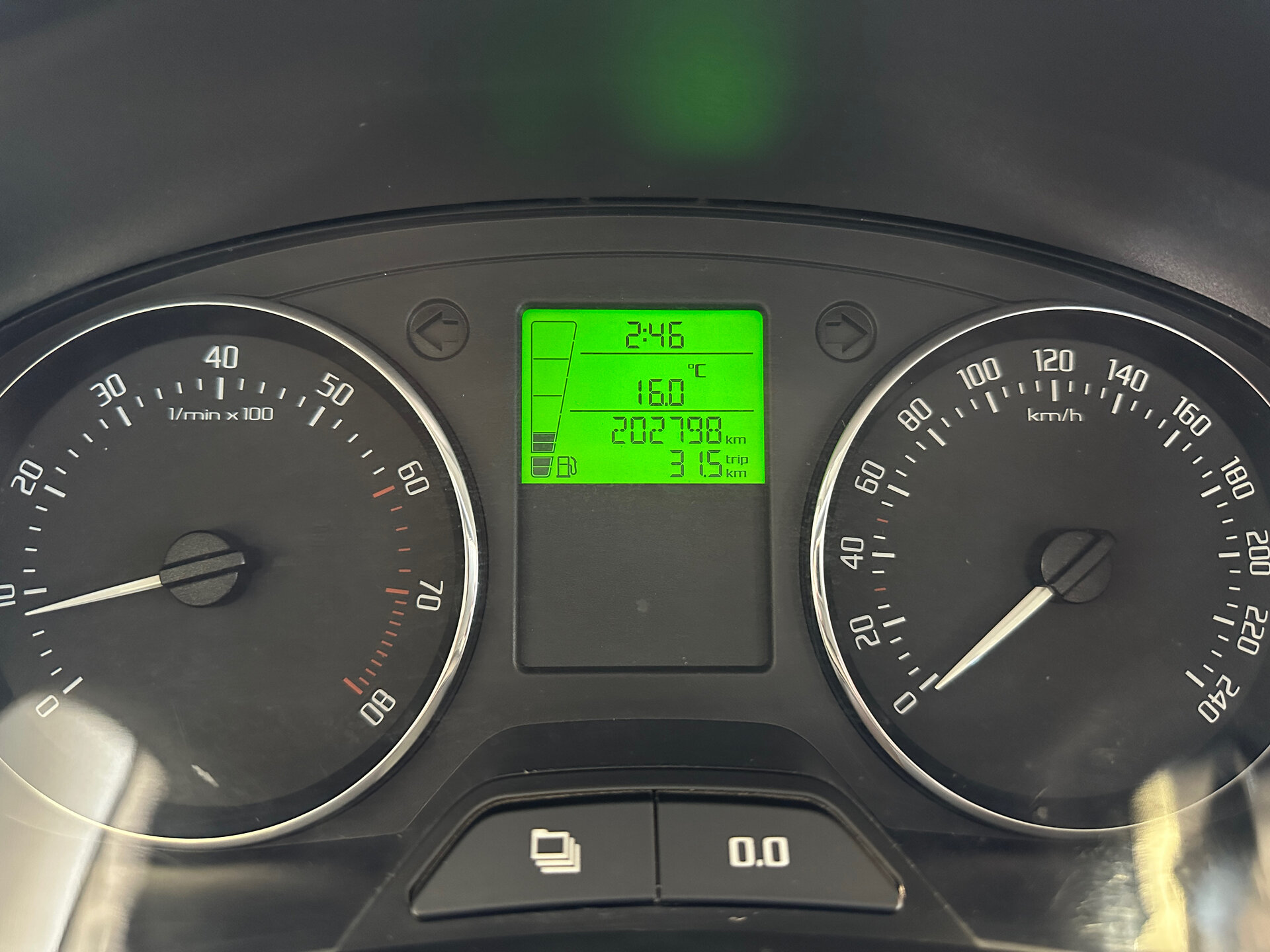 Skoda Fabia, II Рестайлинг 2012