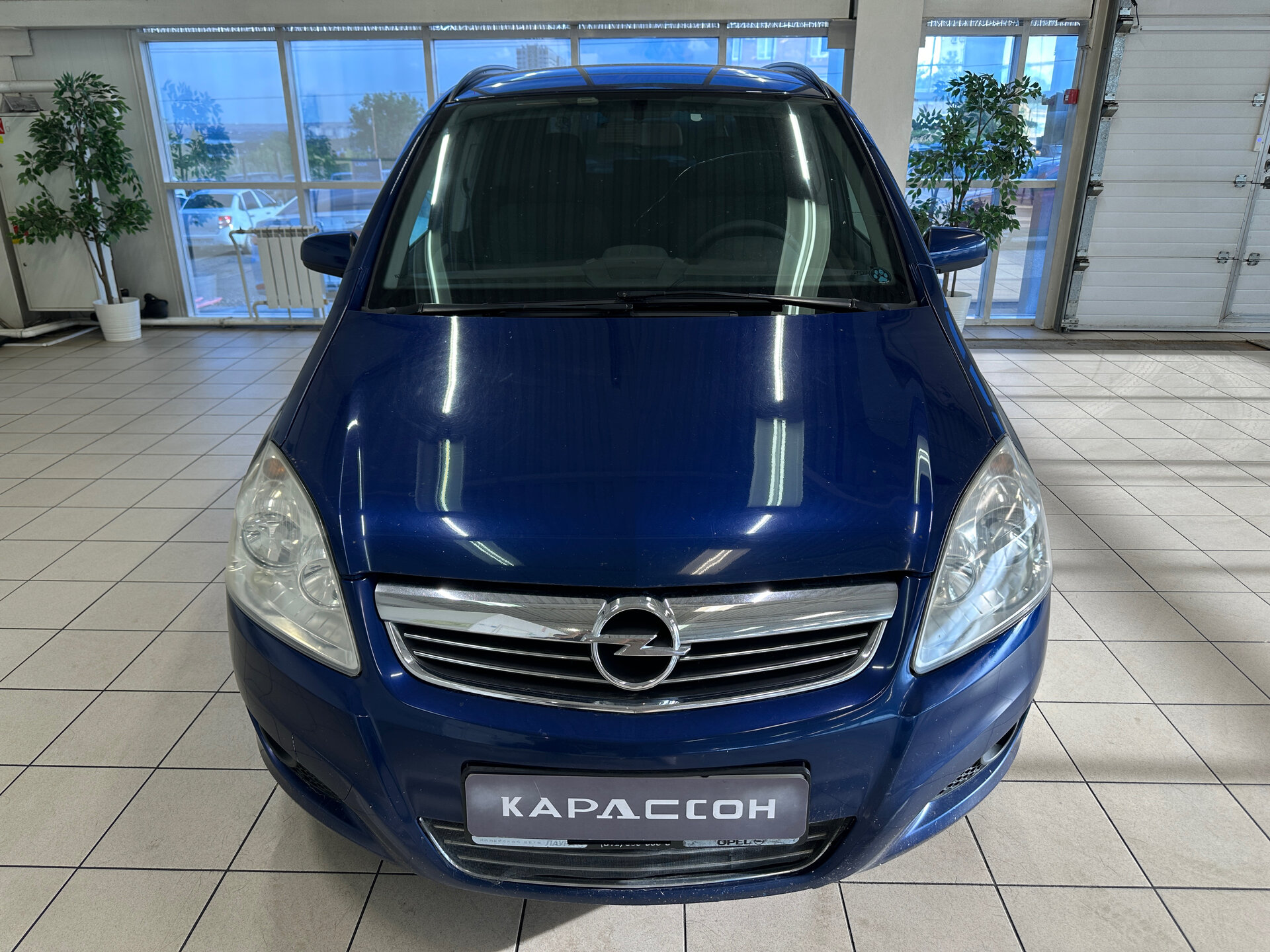 Opel Zafira, B Рестайлинг 2008