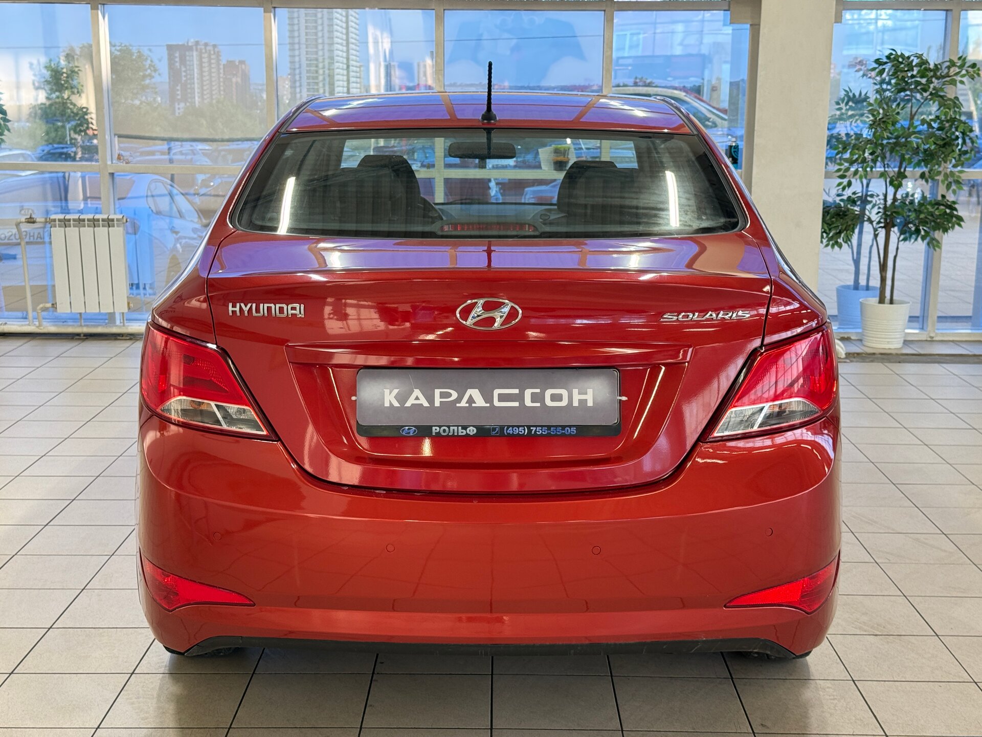 Hyundai Solaris, I Рестайлинг 2014