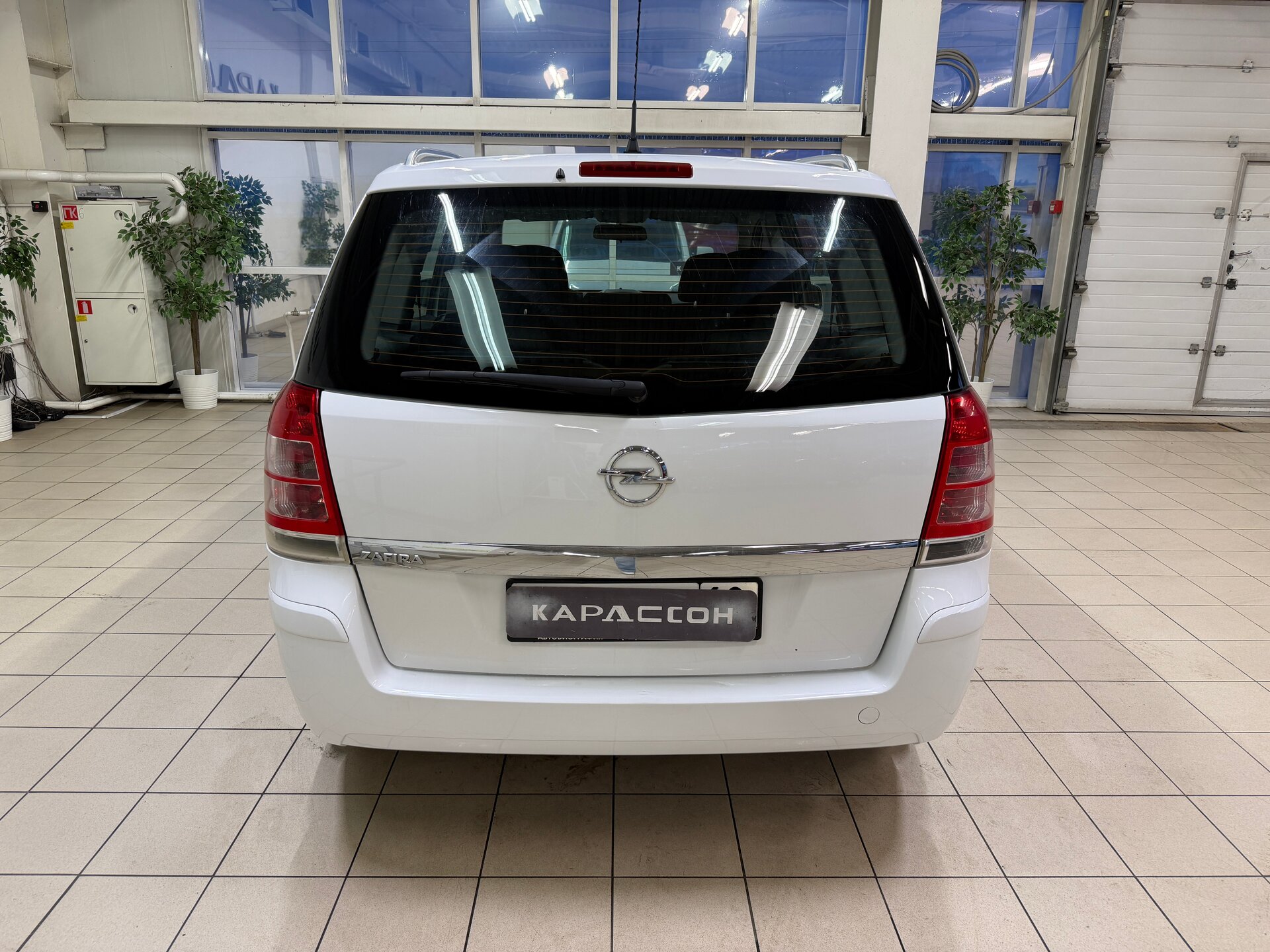 Opel Zafira, B Рестайлинг 2012