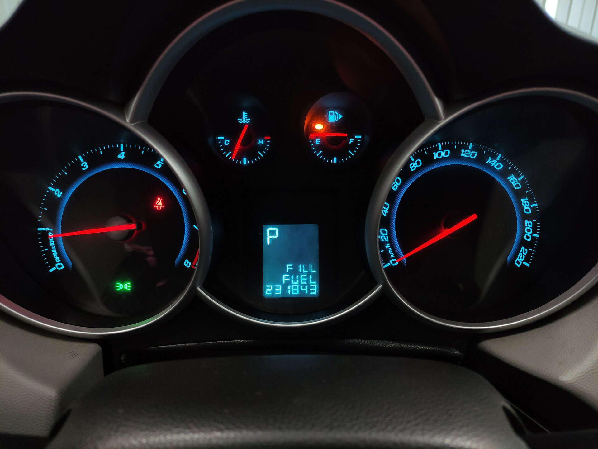 Chevrolet Cruze, I Рестайлинг 2014