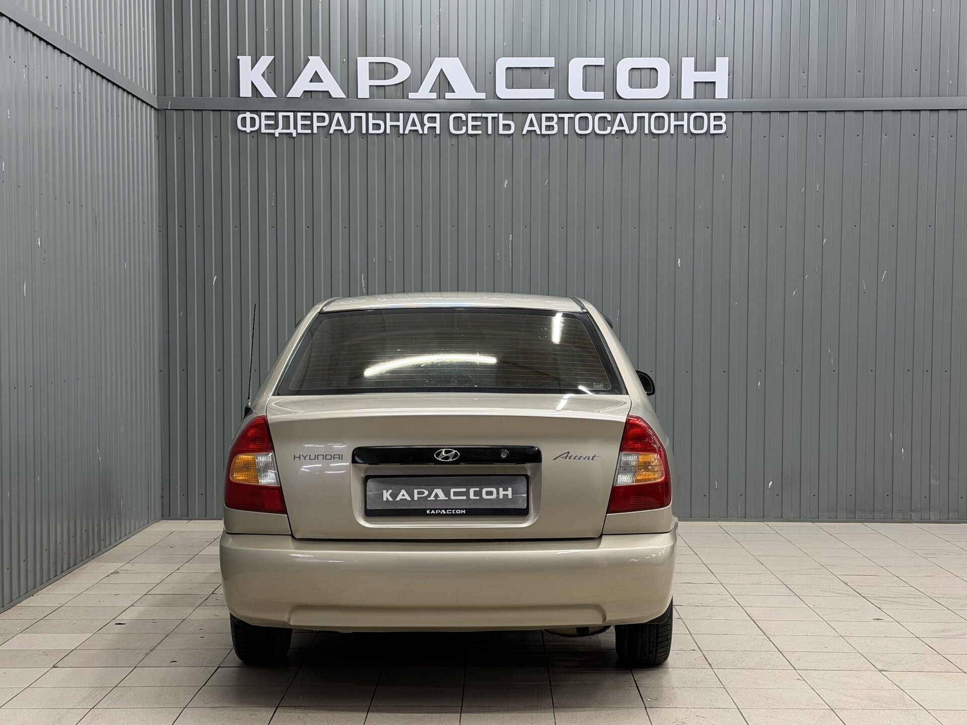 Hyundai Accent, II Рестайлинг 2004